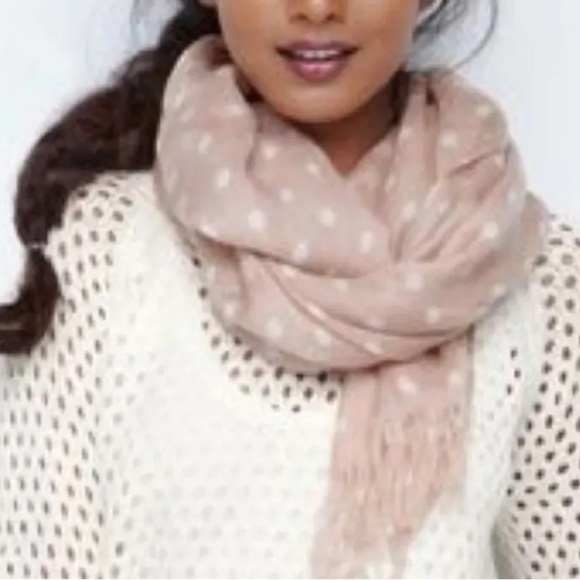 Polka Dot Scarf - Picture 2 of 2